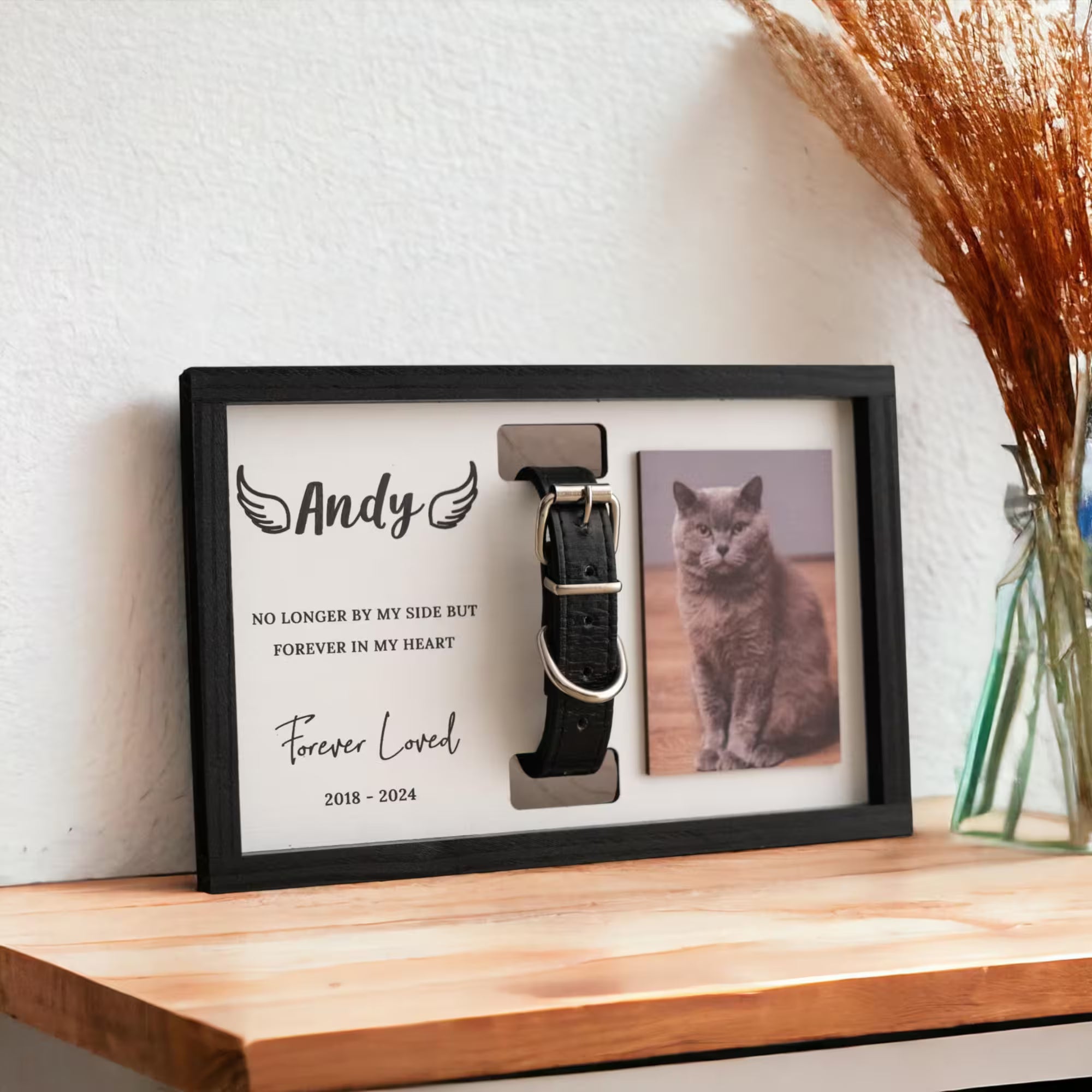 Personalized Pet Memorial Wooden Frame