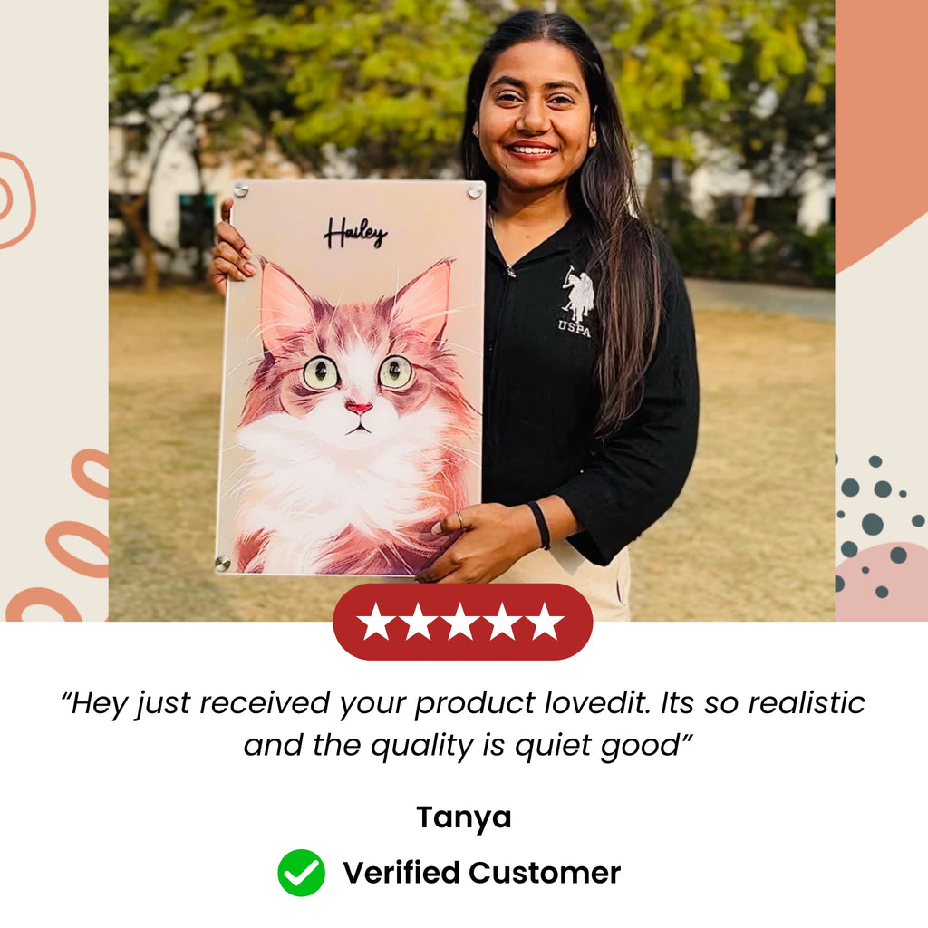 Customised Pet Portrait Standard