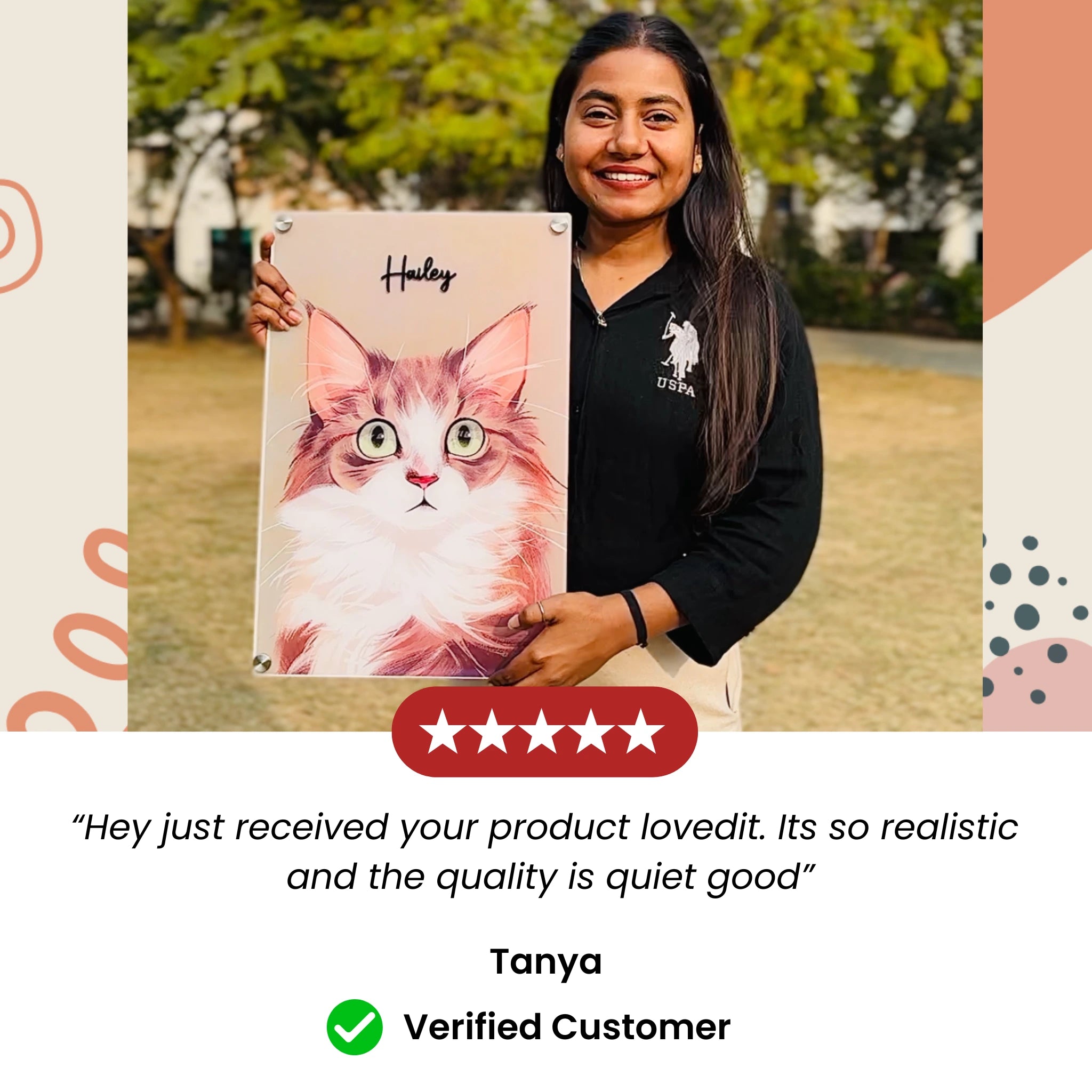 Customised Pet Portrait Standard