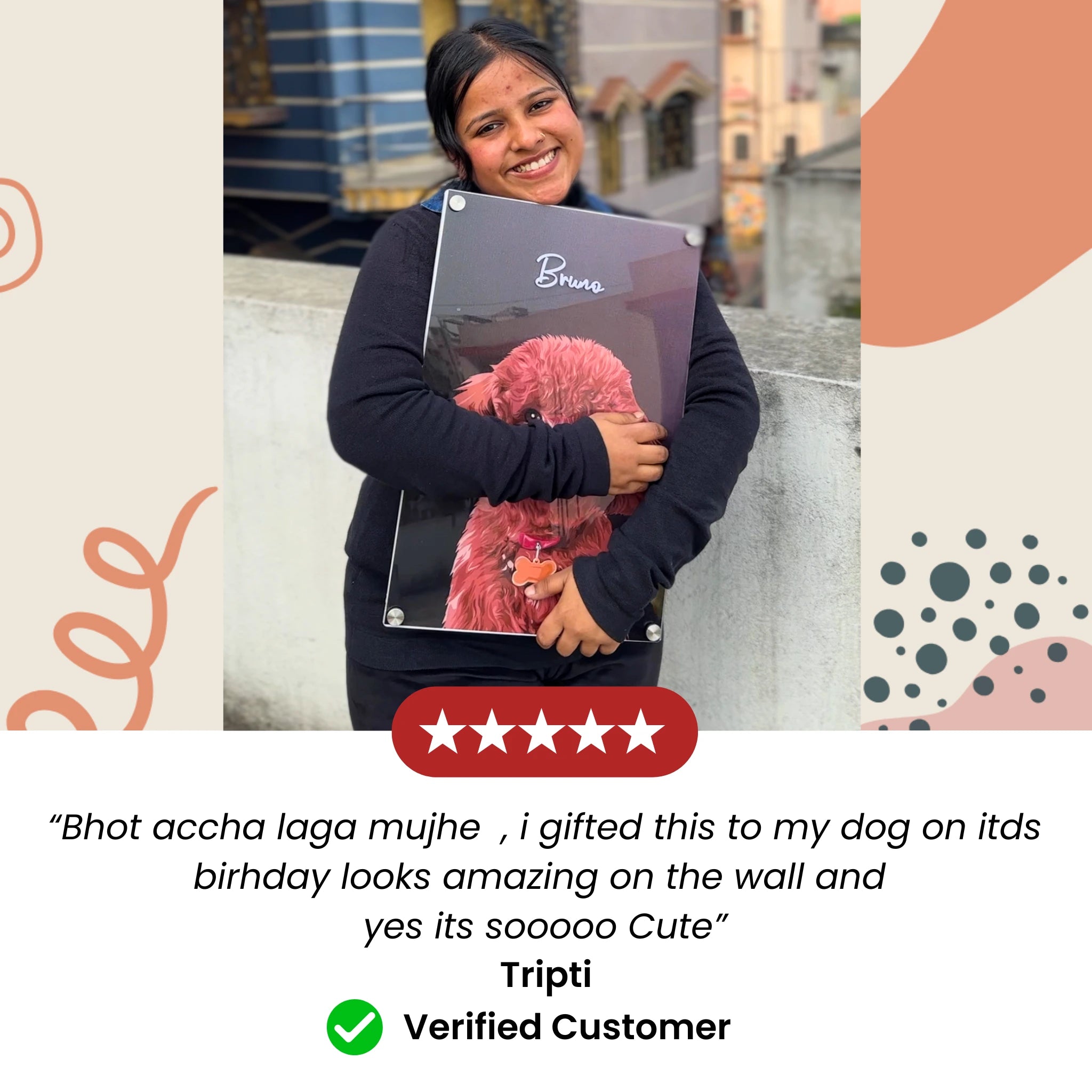 Customised Pet Portrait Standard