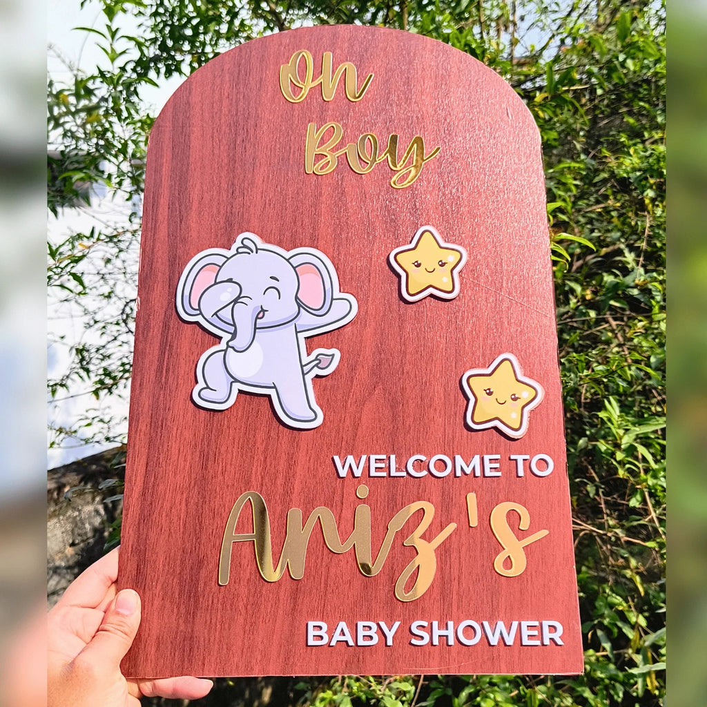Baby Shower Welcome Sign