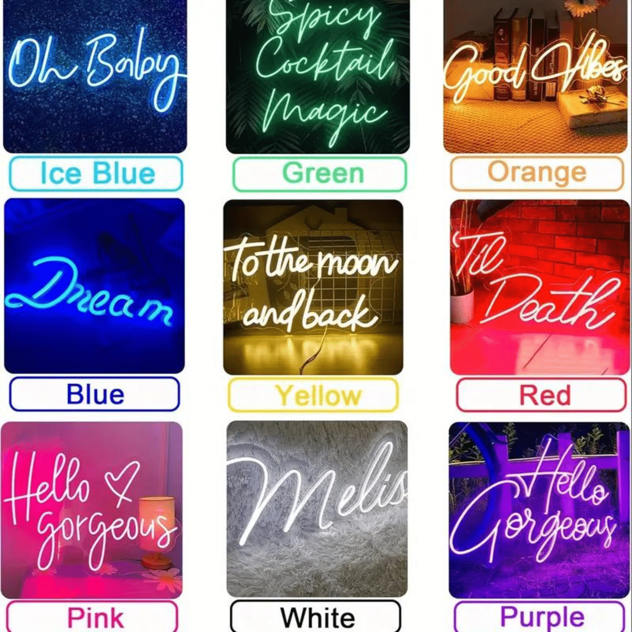 Custom Neon Lights – Personalized LED
