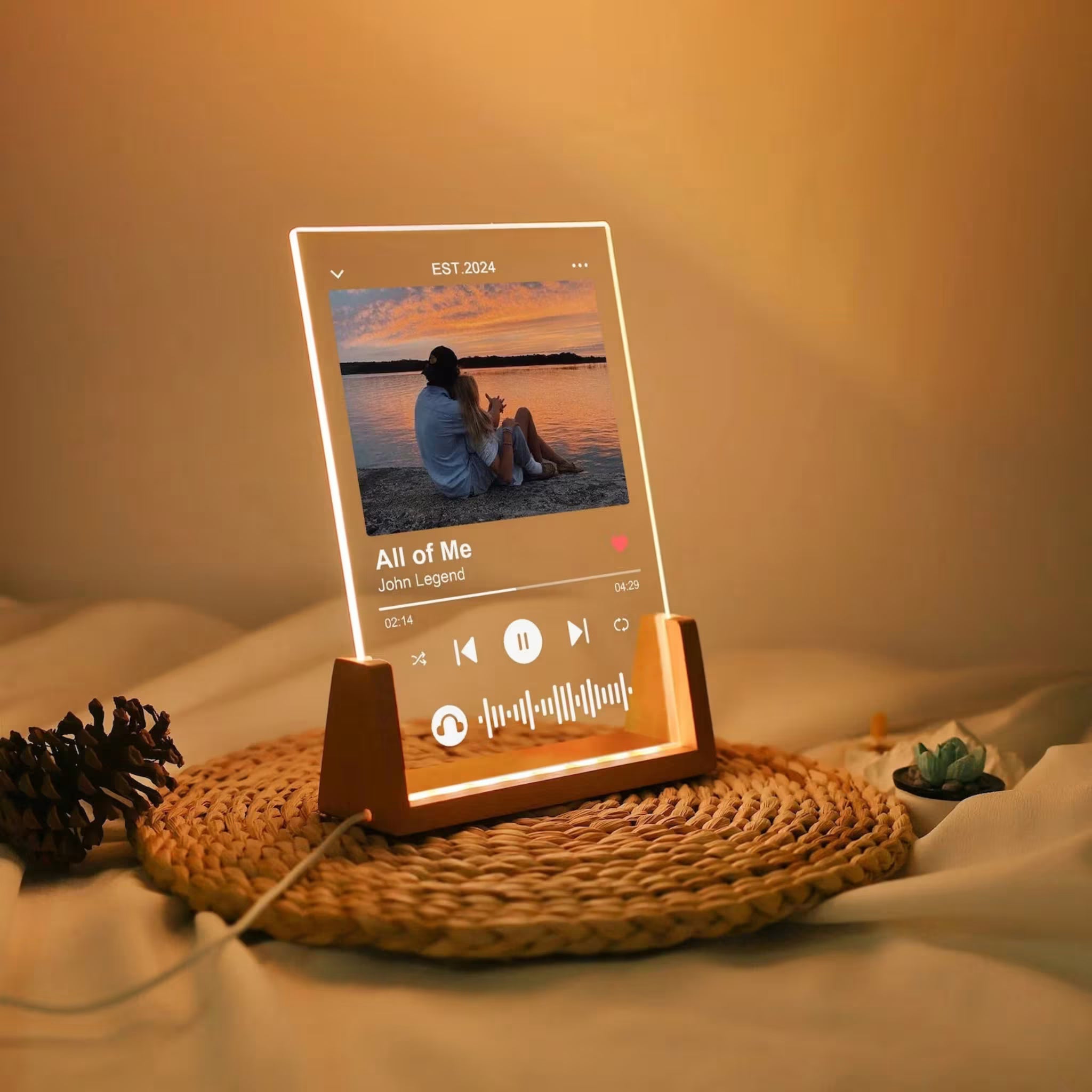 Spotify LED  Acrylic Plaque