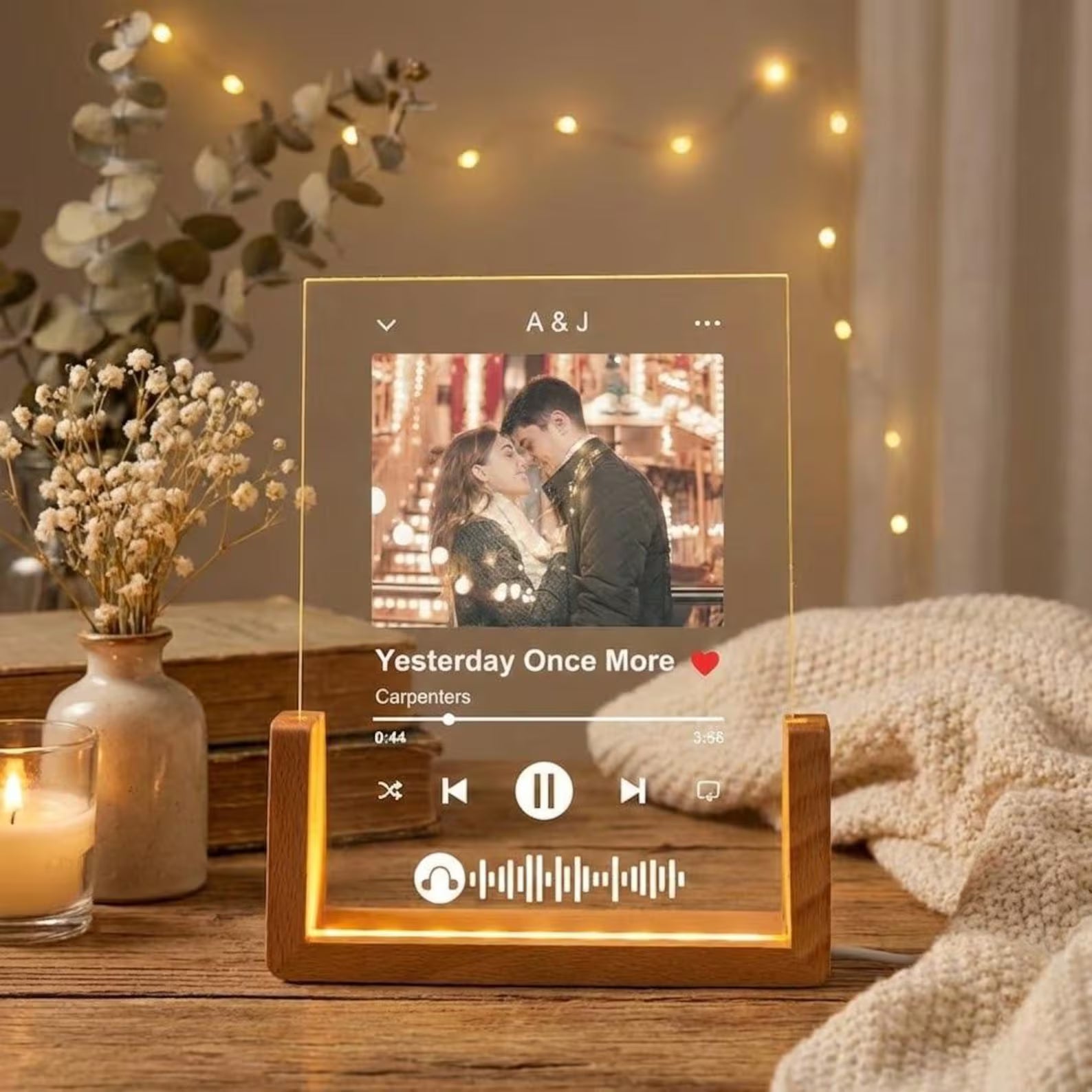 Spotify LED  Acrylic Plaque