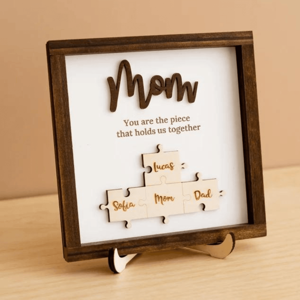 Mother's Day Gifts - Mama Puzzle Piece Sign