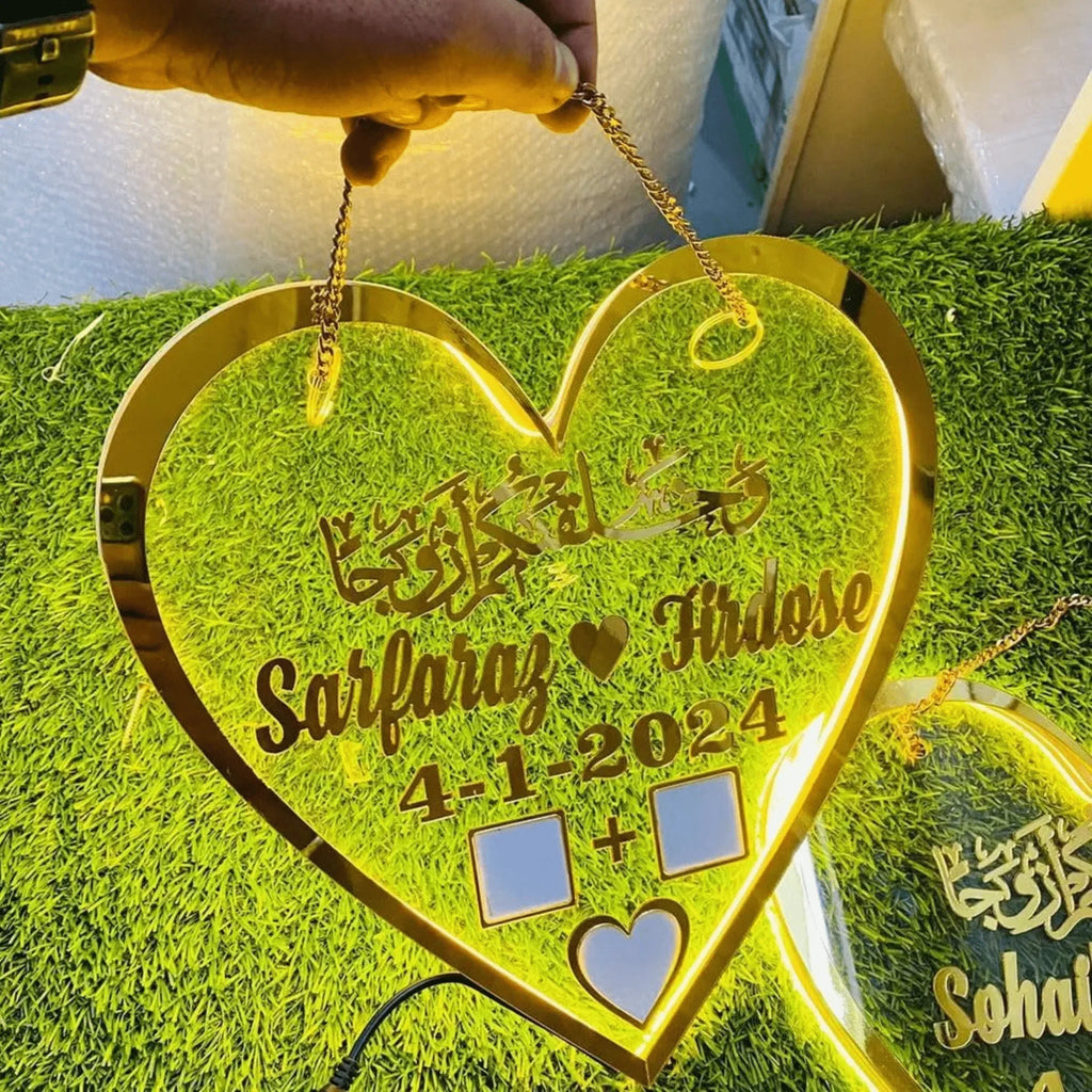 Neon Thumb Impression Gift