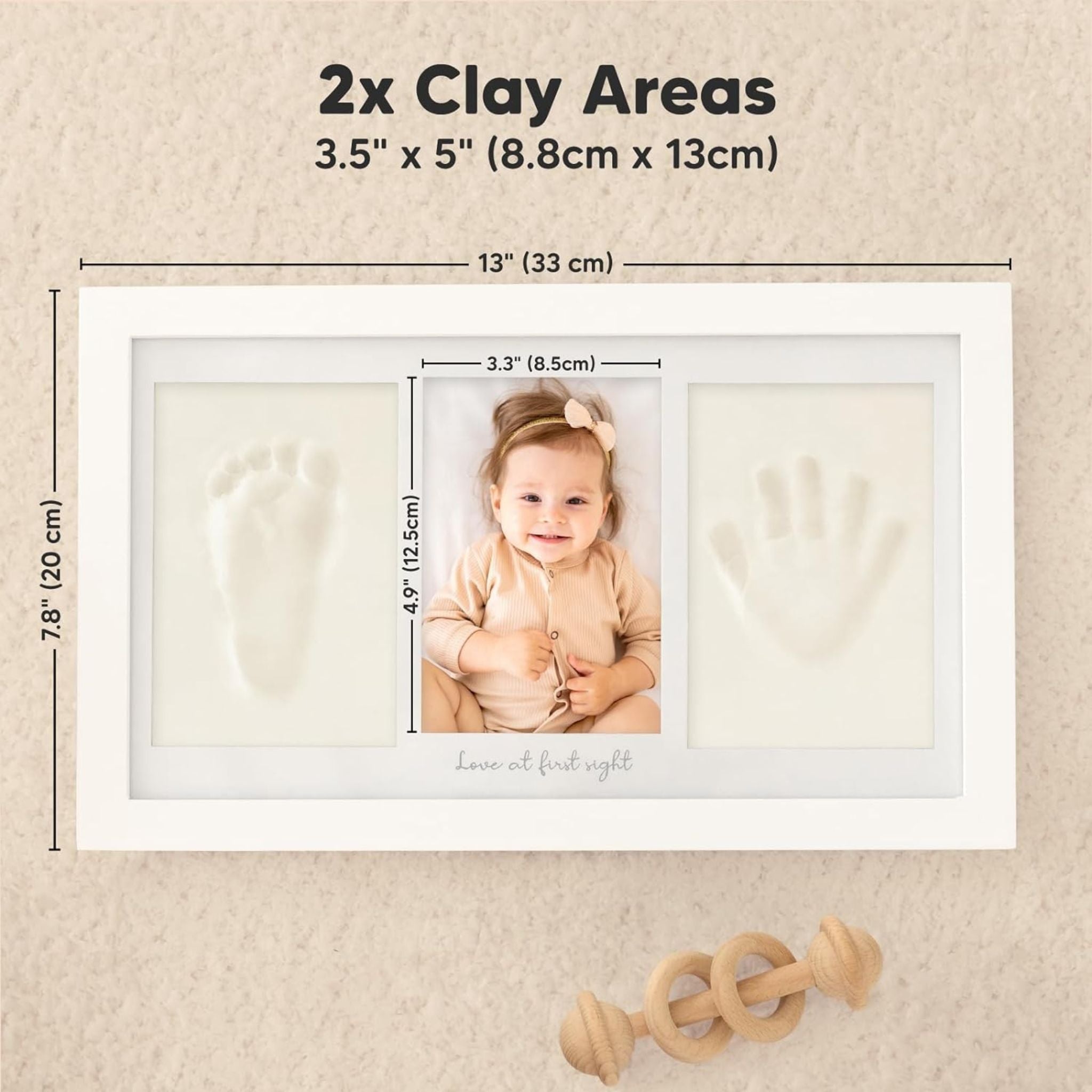 Personalised Baby Gifts - Baby Hand and Footprint Kit