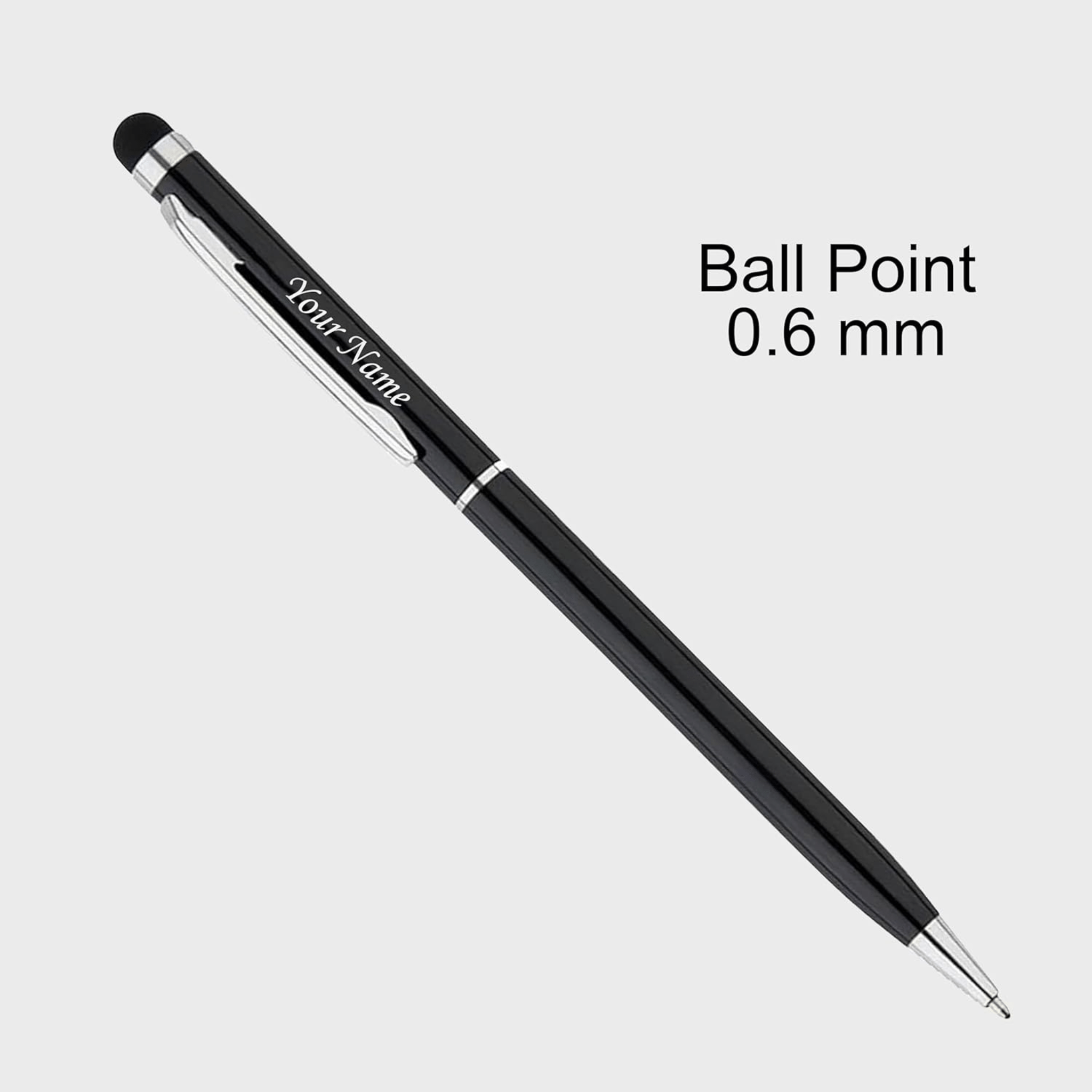 Personalized Gift Set - 3 - in - 1 Stainless Steel Water Bottle, Metal Key Chain & LED Pen