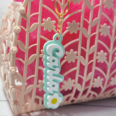 Personalized Keychain - Custom Acrylic Name Keyring