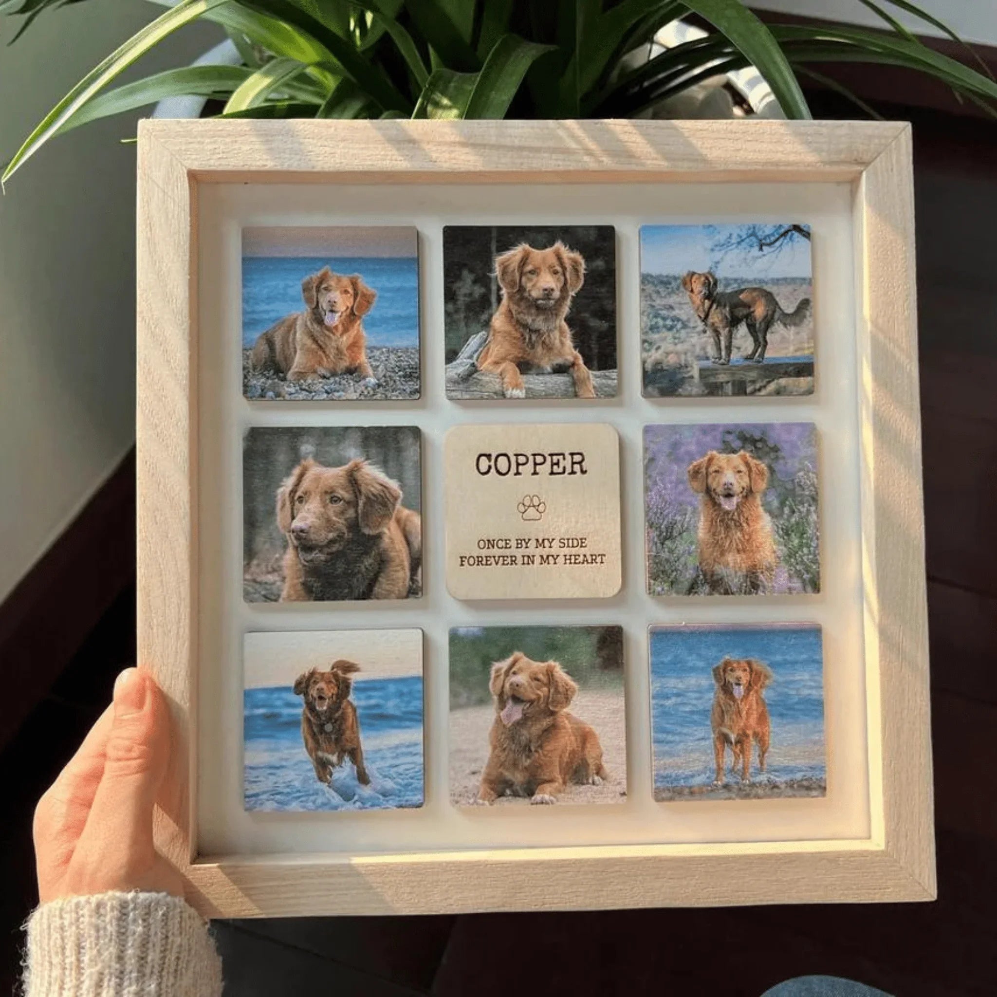 Personalized Pet Memorial Wooden Frame