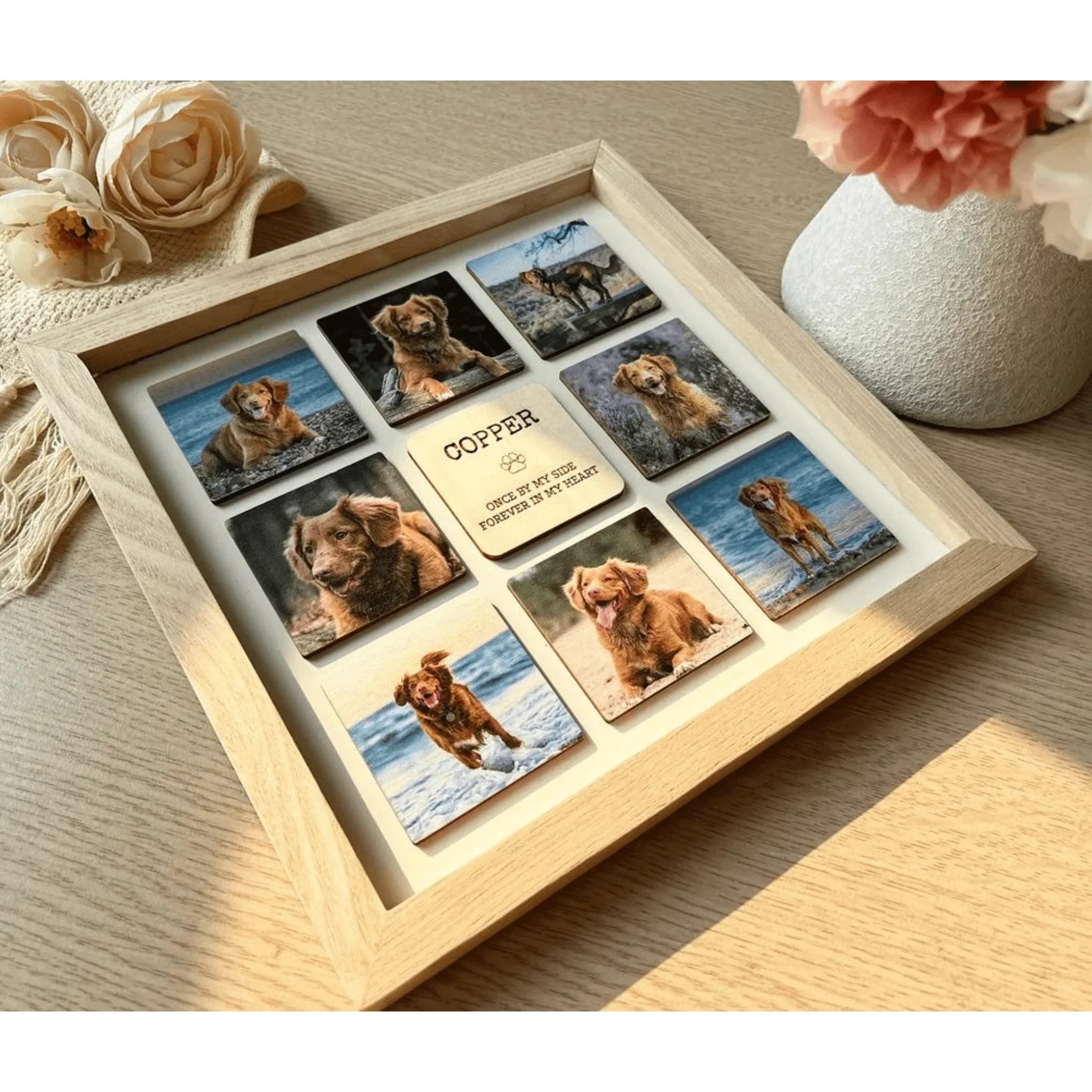 Personalized Pet Memorial Wooden Frame