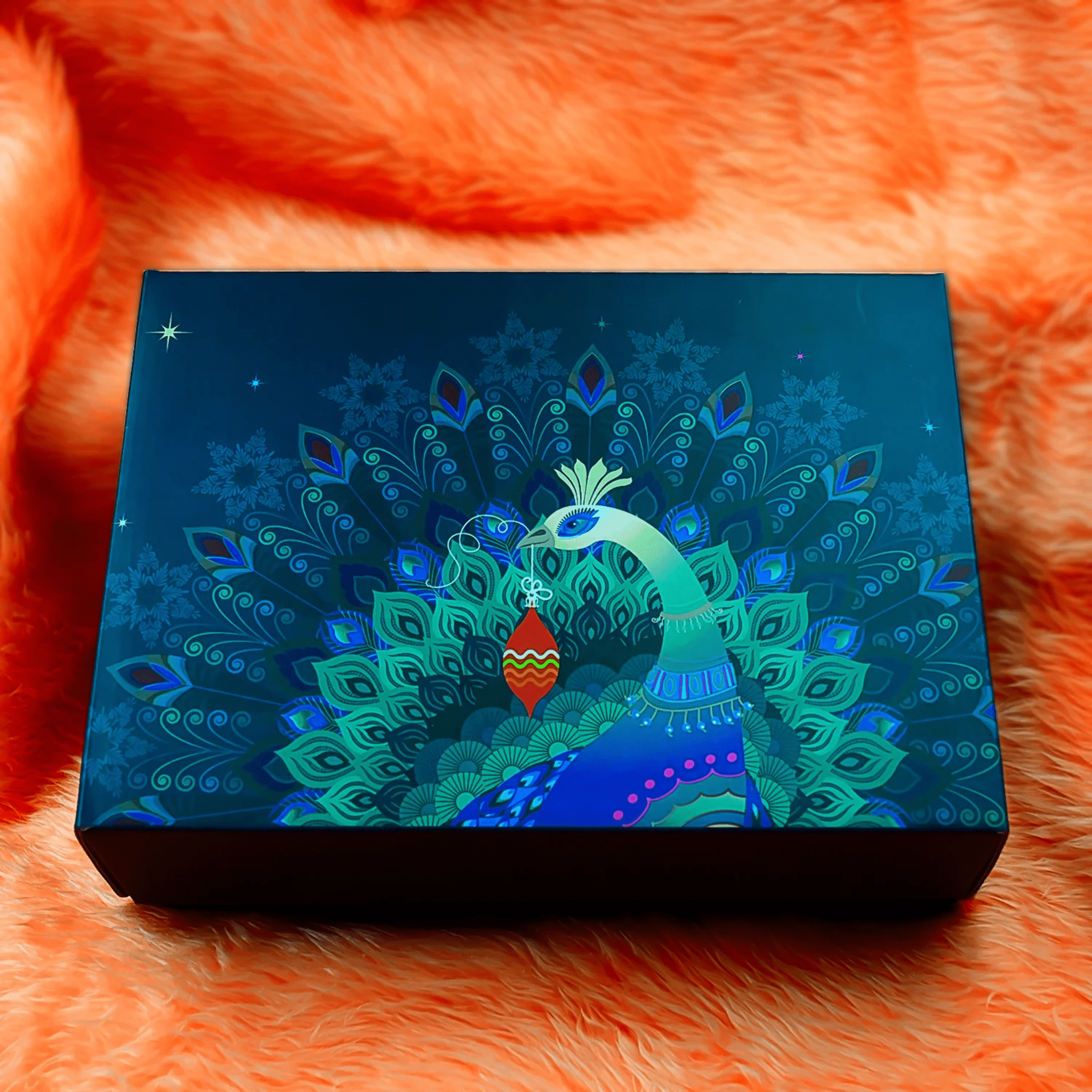 Personalized Temperature Water Bottle & Rose Almond Chocolate