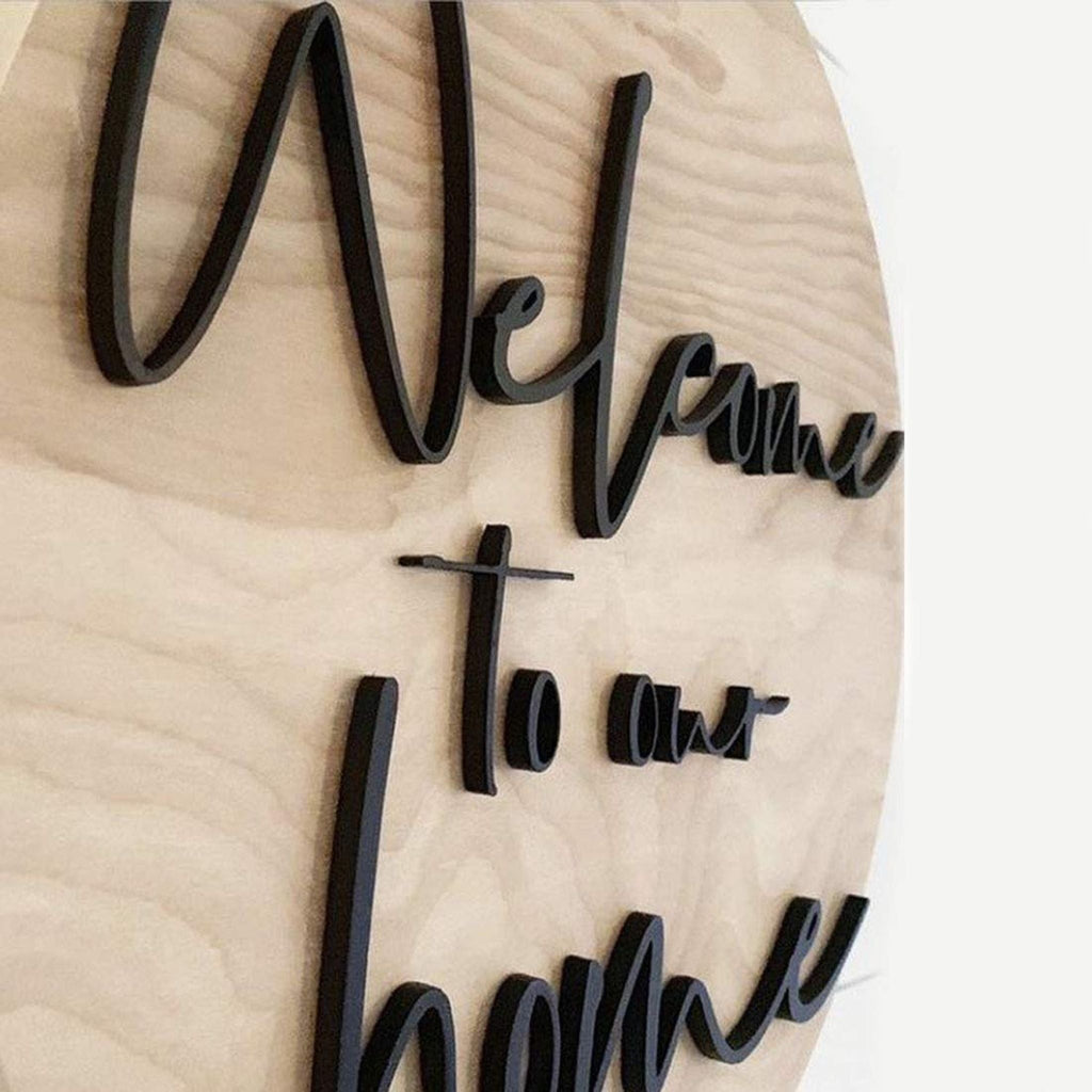 Welcome Decor - Home Sign