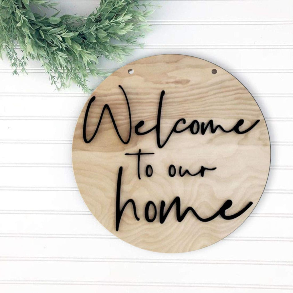 Welcome Decor - Home Sign