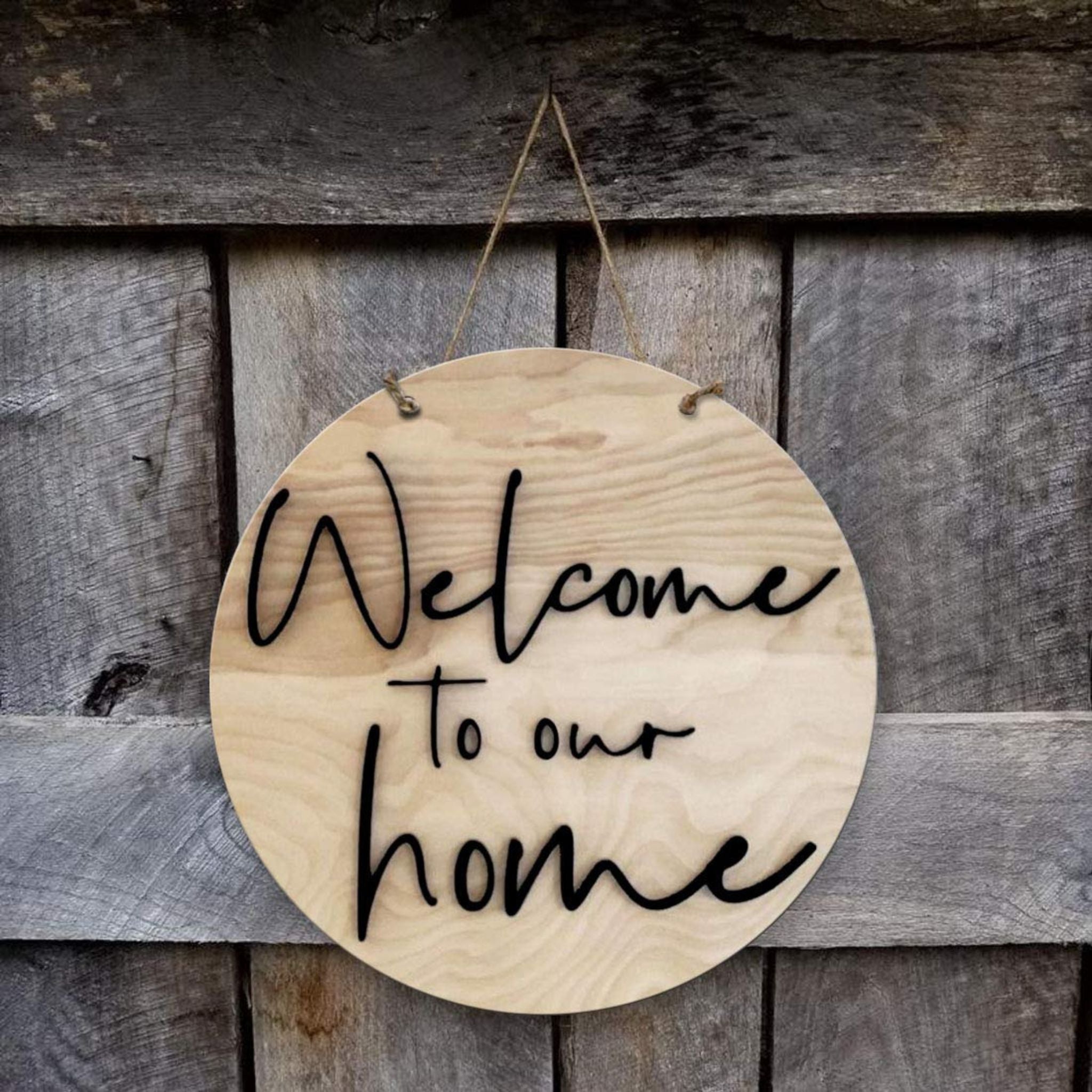 Welcome Decor - Home Sign